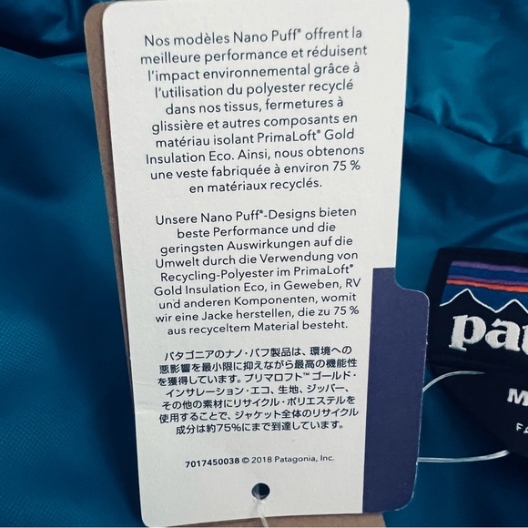 Patagonia / Men’s Nano Puff Jacket Size S, M - Picture 5 of 16